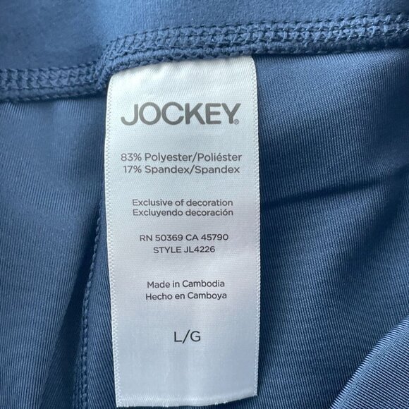 Jockey Studio Flare Pant Womens L Neo Navy NWT 1926 - Picture 6 of 12